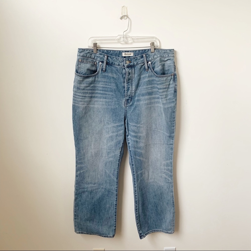 Madewell Slim Demi Boot Jeans